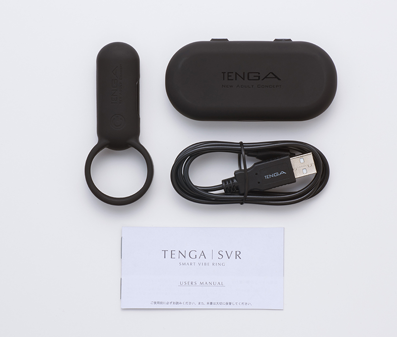 TENGA SVR - SMART VIBE RING BLACK